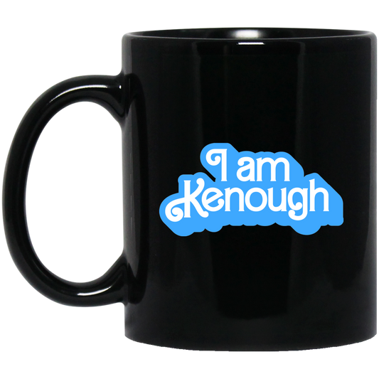 Kenough 11 oz. Black Mug