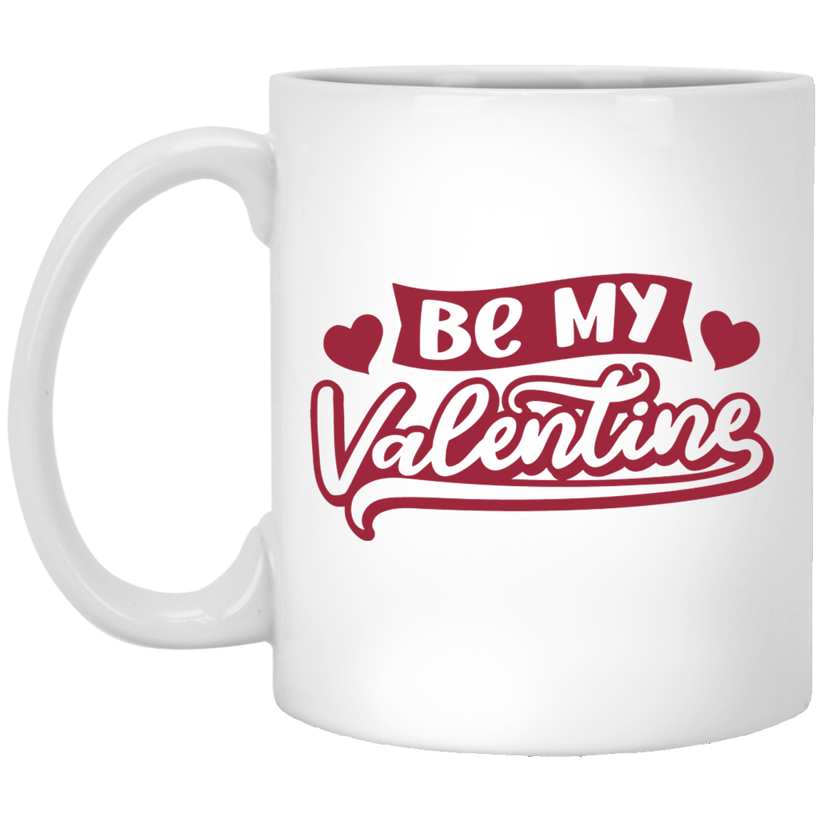 Valentine 11 oz. White Mug