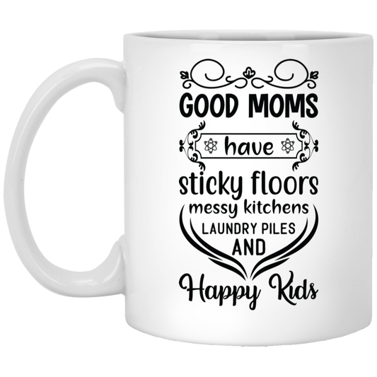 Good Moms 11 oz. White Mug