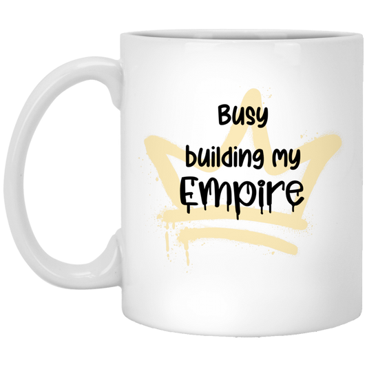 Empire 11 oz. White Mug
