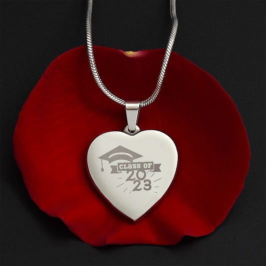 C/O 2023 Heart Necklace