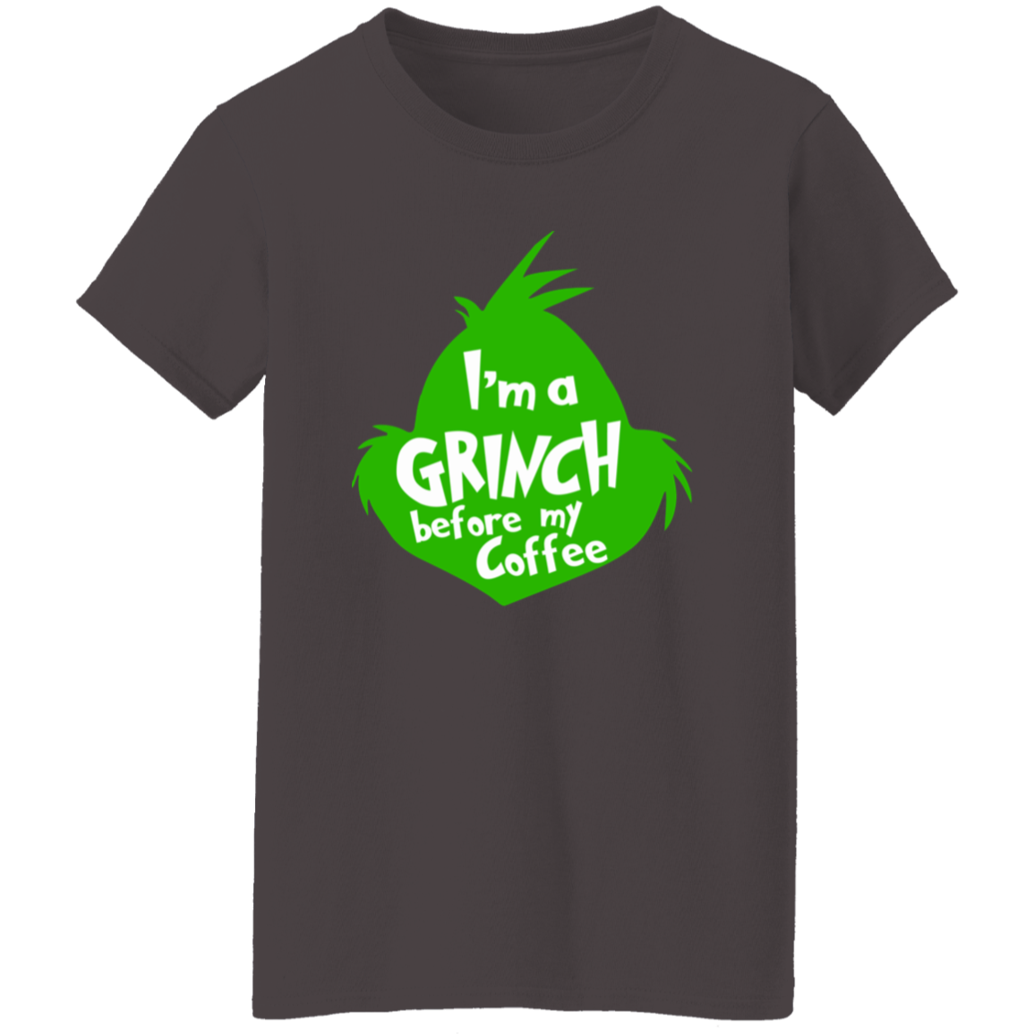 Grinch Coffee Ladies' 5.3 oz. T-Shirt