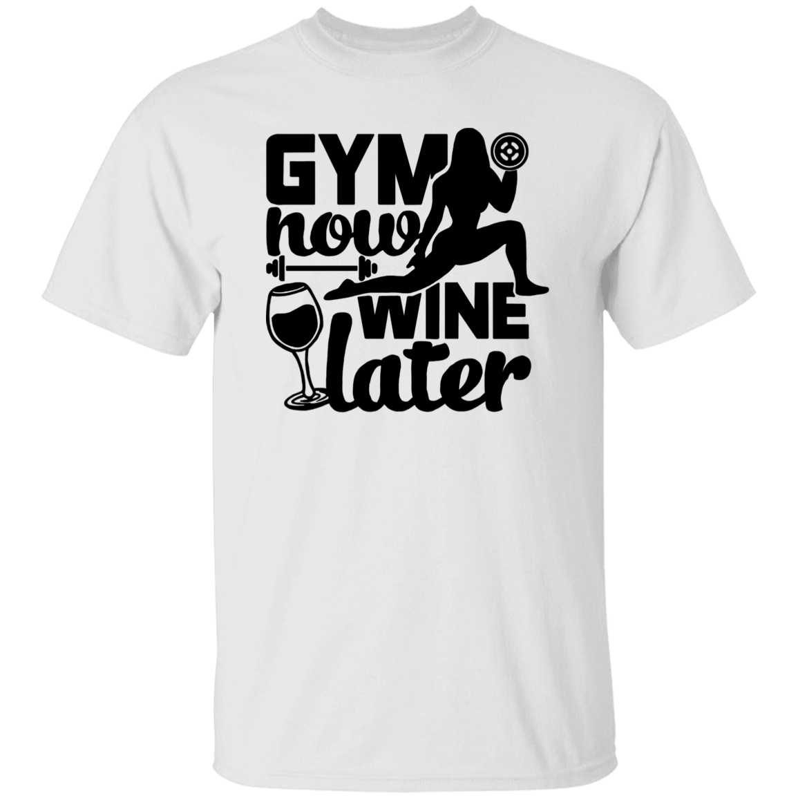Gym Wine 5.3 oz. T-Shirt