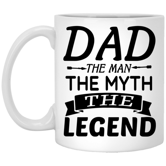 Dad 11 oz. White Mug
