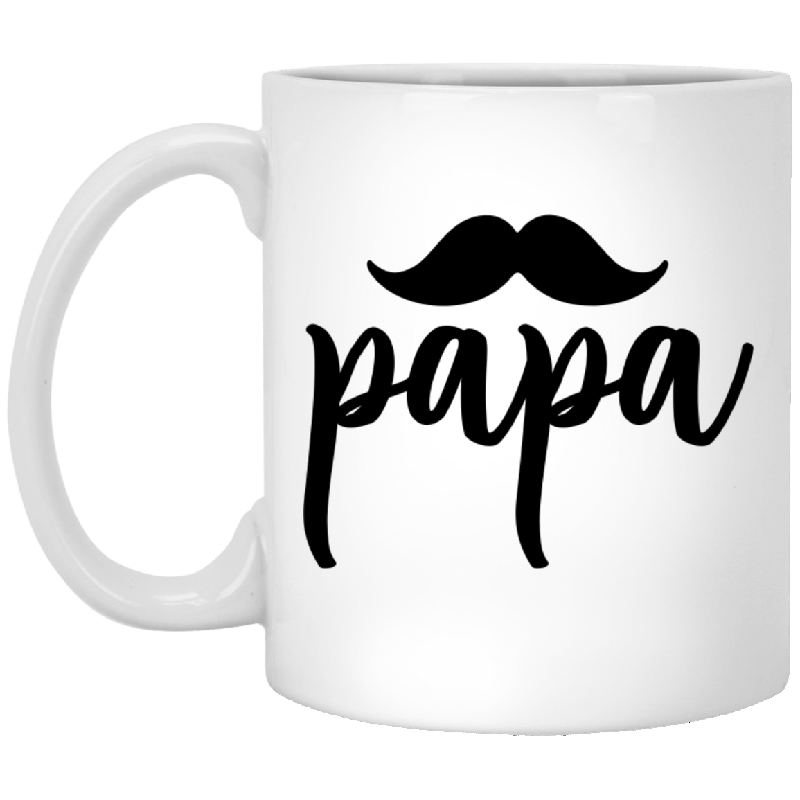 Papa 11 oz. White Mug
