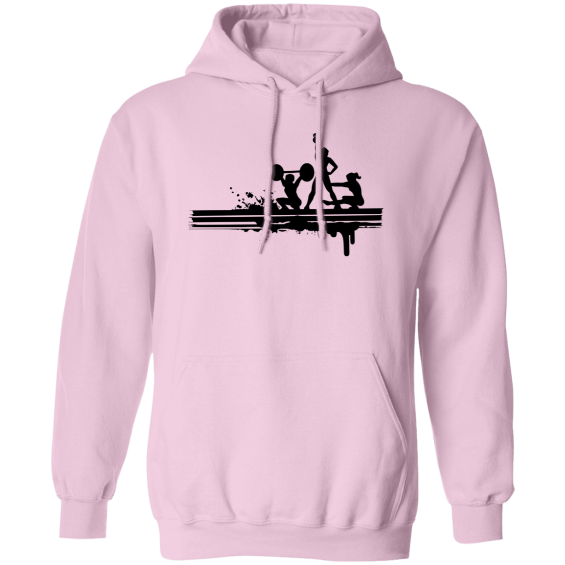 Gym Pose Pullover Hoodie