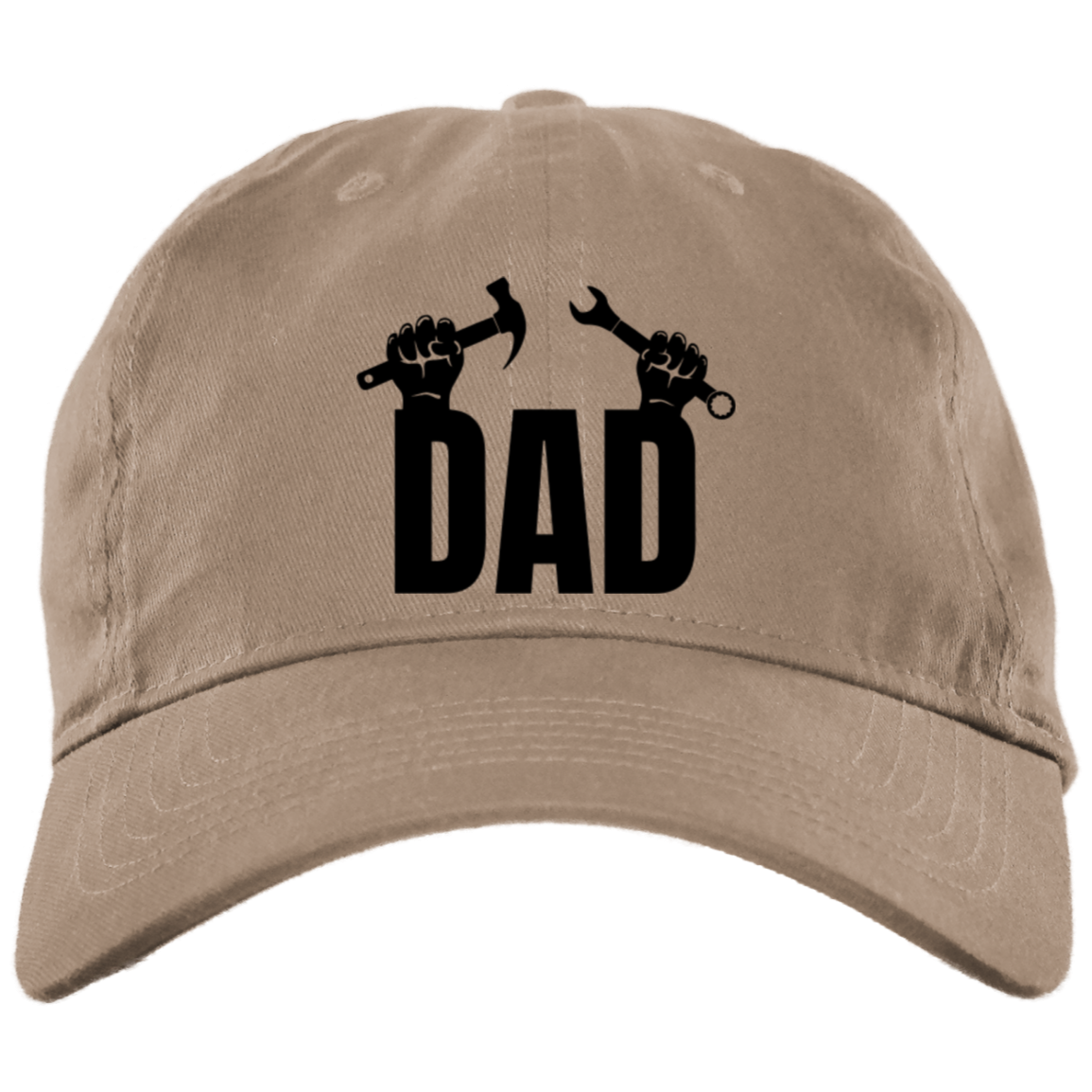 Dad Embroidered Brushed Twill Unstructured Dad Cap