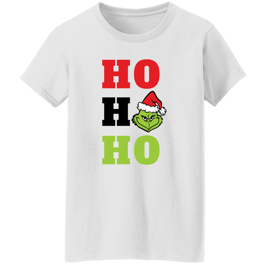 Ho Ho Ho Ladies' 5.3 oz. T-Shirt