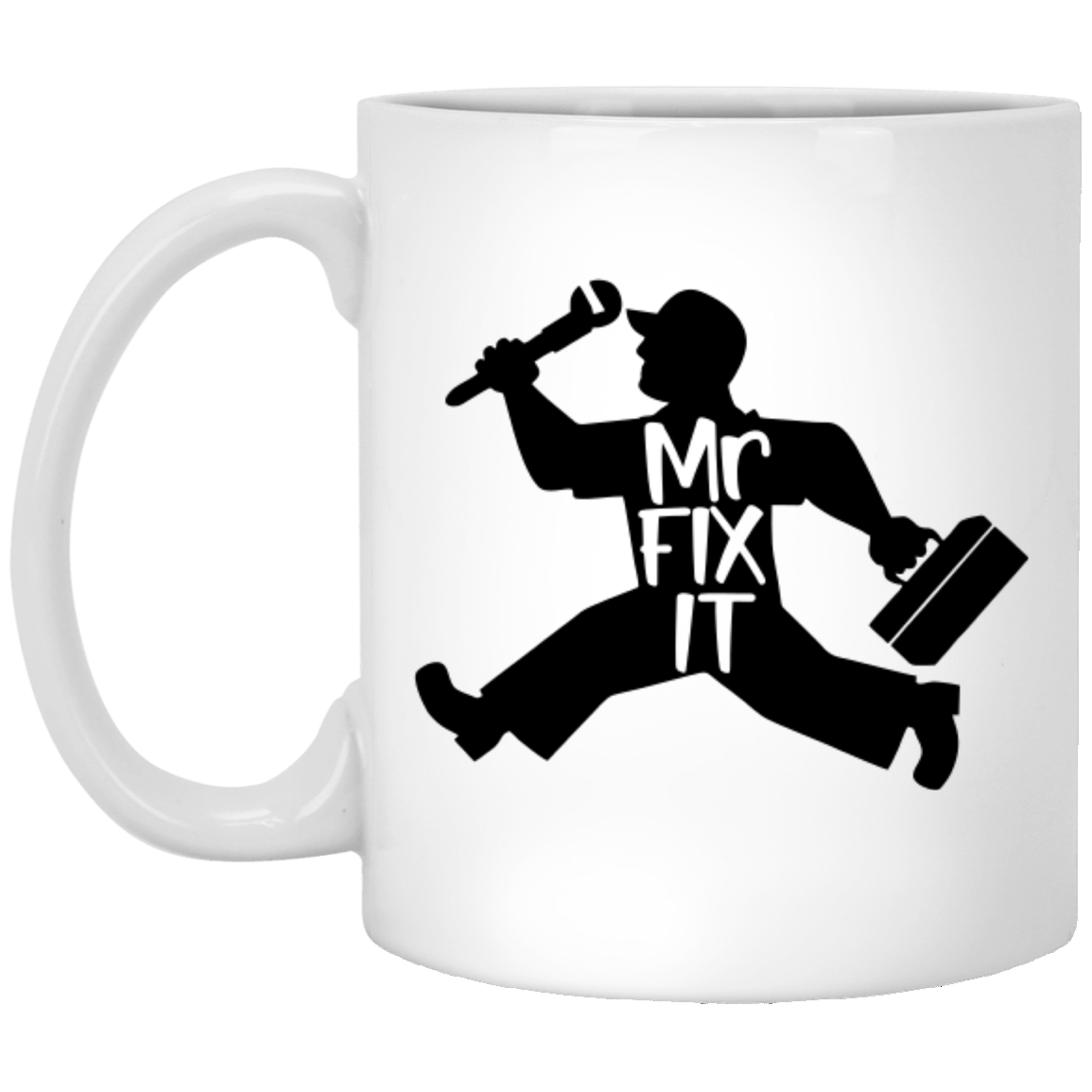 Mr Fix It 11 oz. White Mug