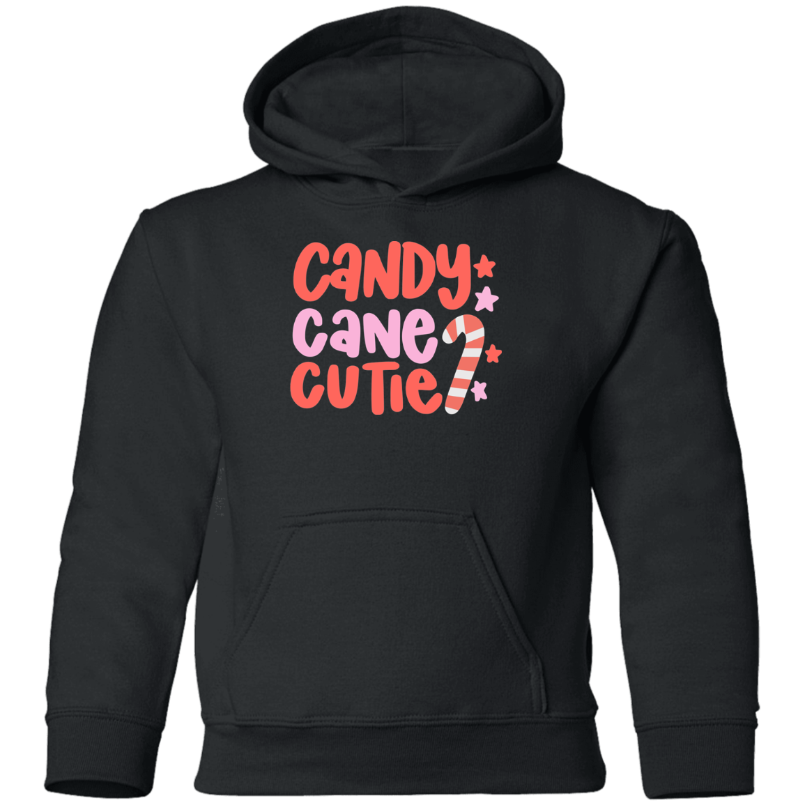 Candy Cane Youth Pullover Hoodie