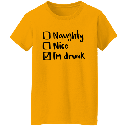 Drunk Ladies' 5.3 oz. T-Shirt