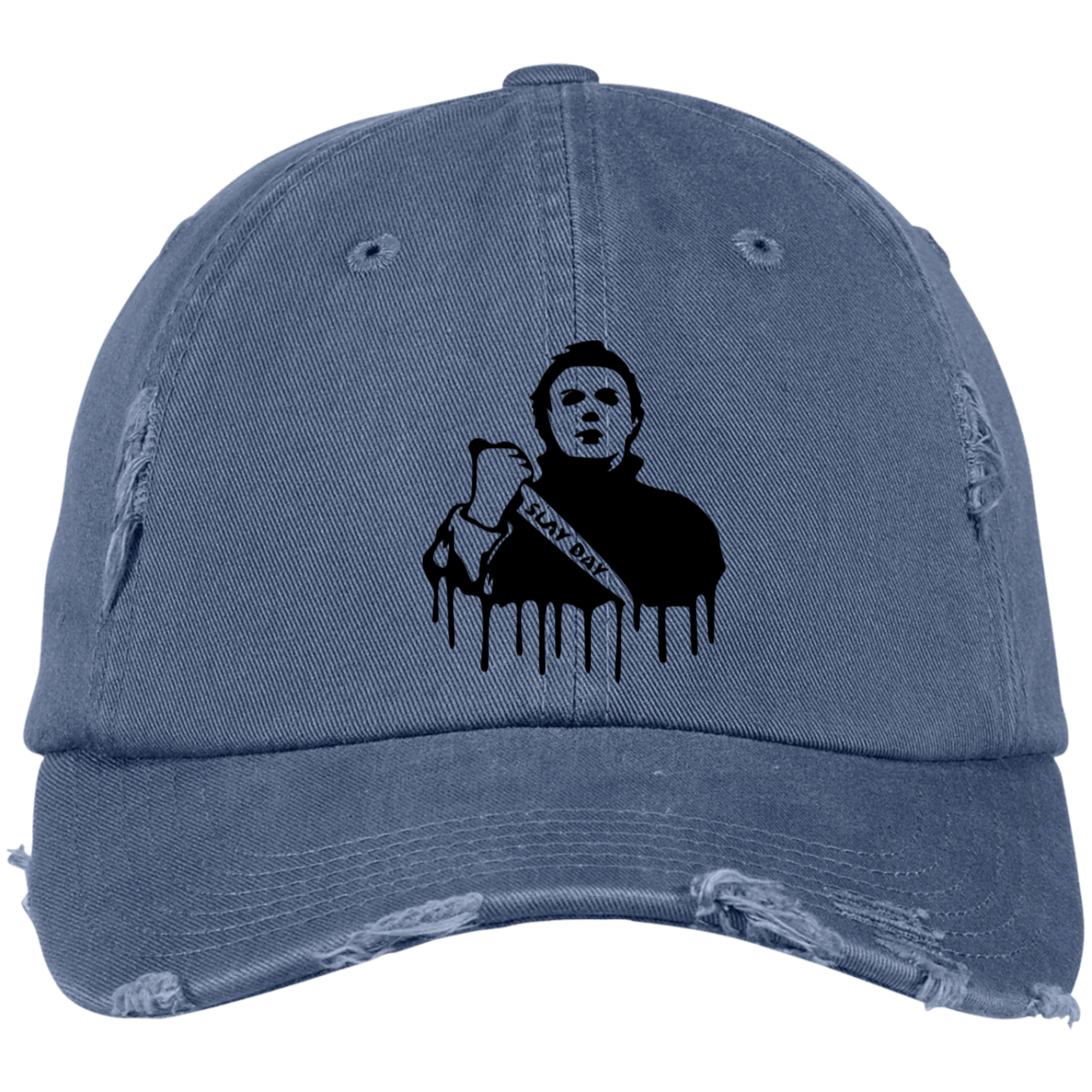 Myers Embroidered Distressed Dad Cap