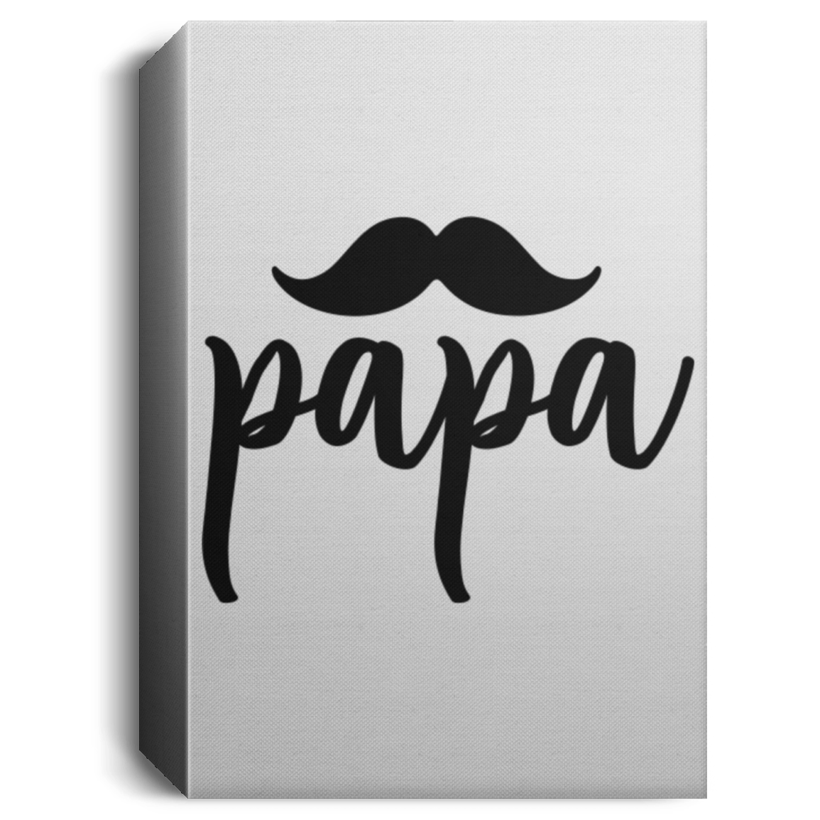 Papa Deluxe Portrait Canvas 1.5in Frame