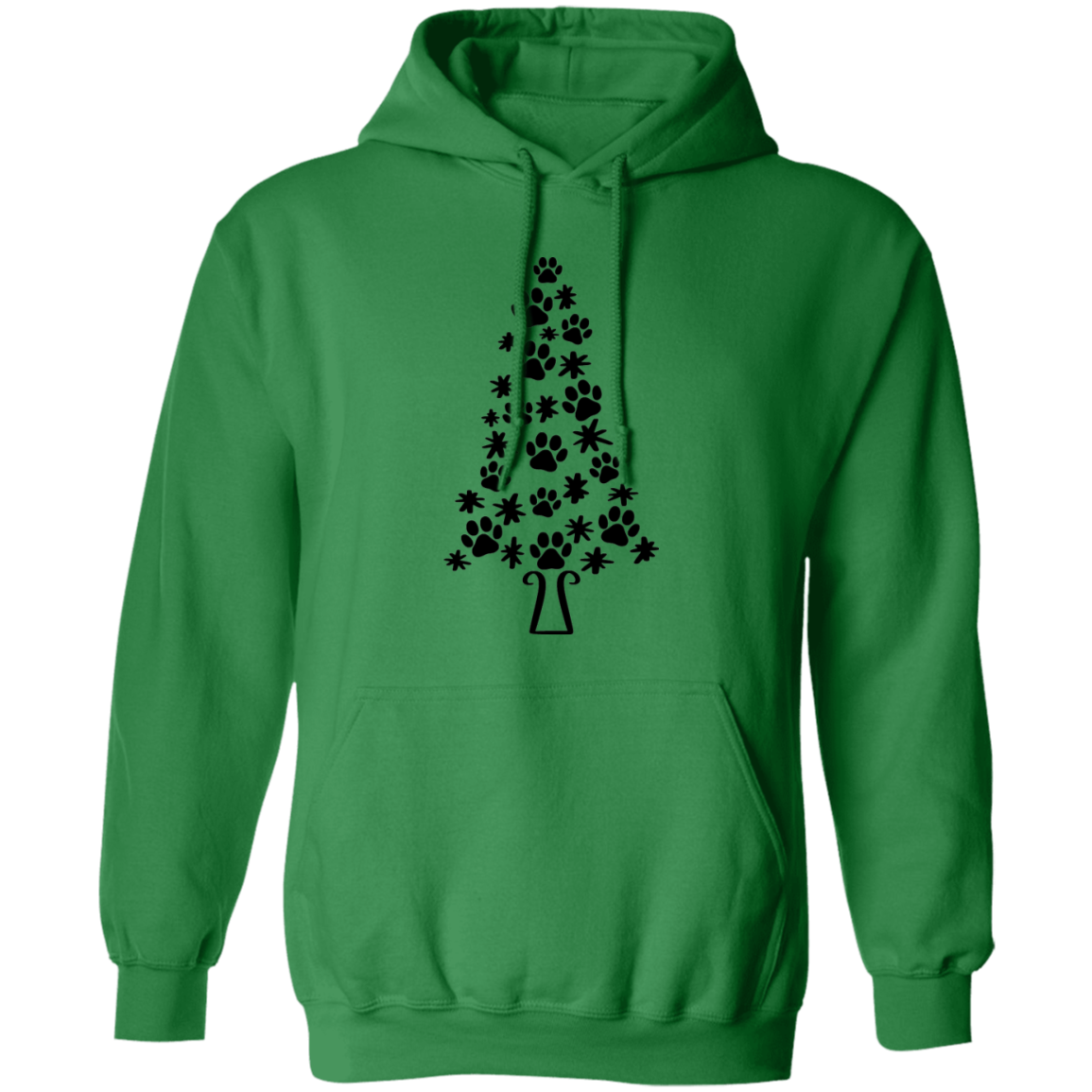 Paw Tree Pullover Hoodie