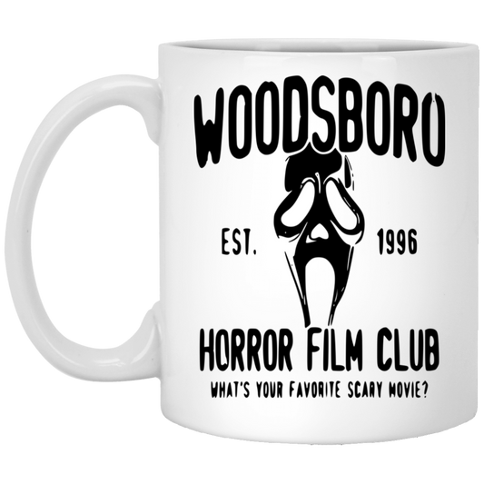Woodsboro 11 oz. White Mug
