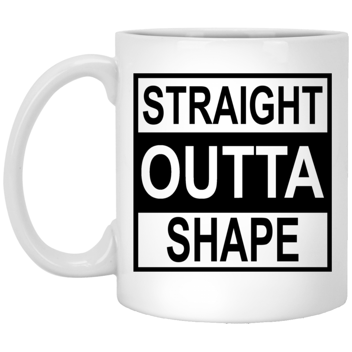 Shape 11oz White Mug