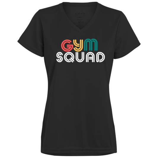 Gym Squad Ladies’ Moisture-Wicking V-Neck Tee