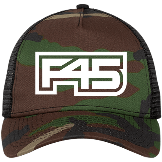 F45 Embroidered Snapback Trucker Cap