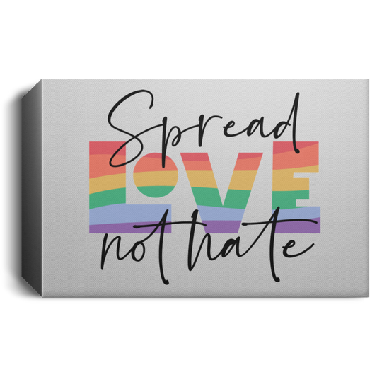 Spread Love Deluxe Landscape Canvas 1.5in Frame