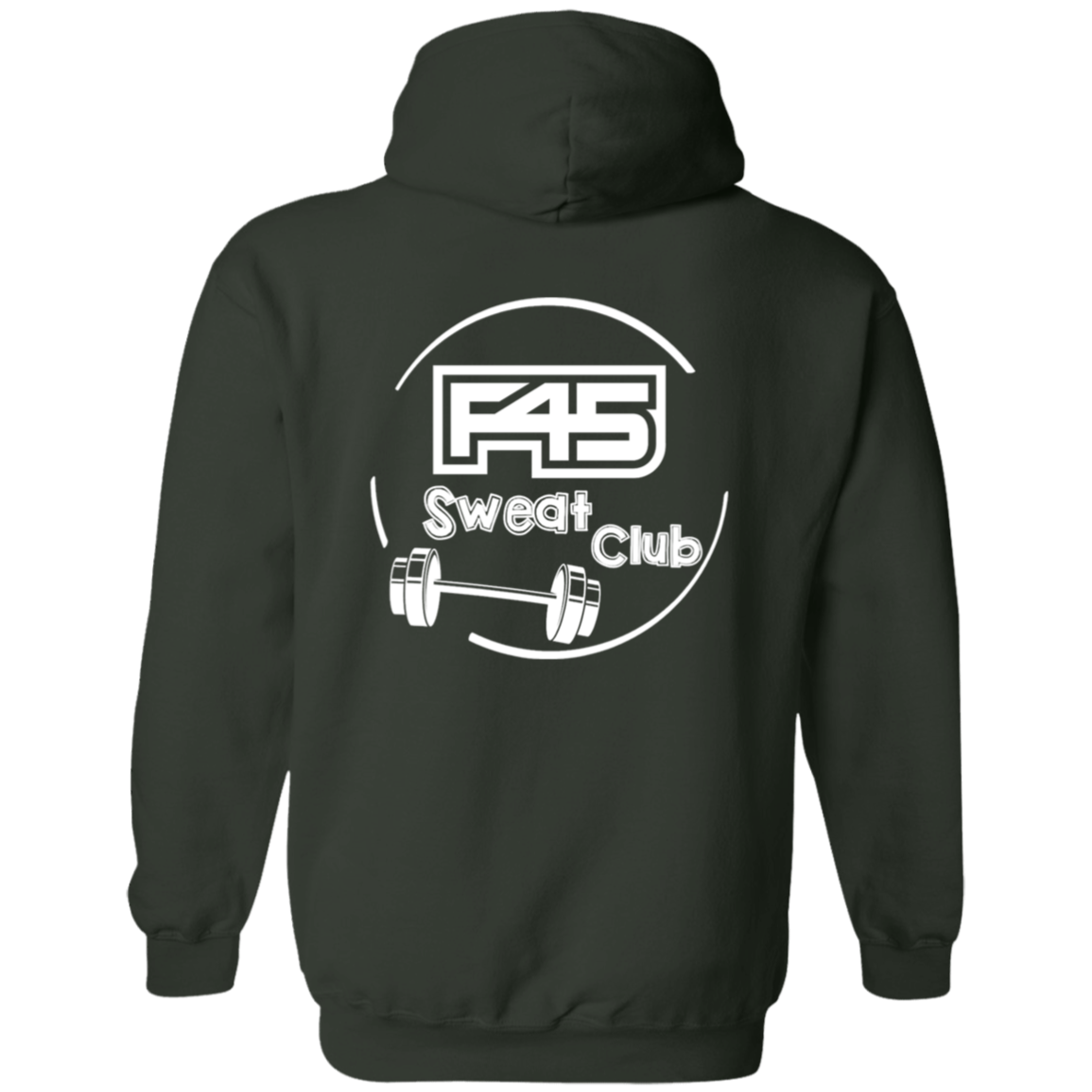 F45 Zip Up Hooded Sweatshirt