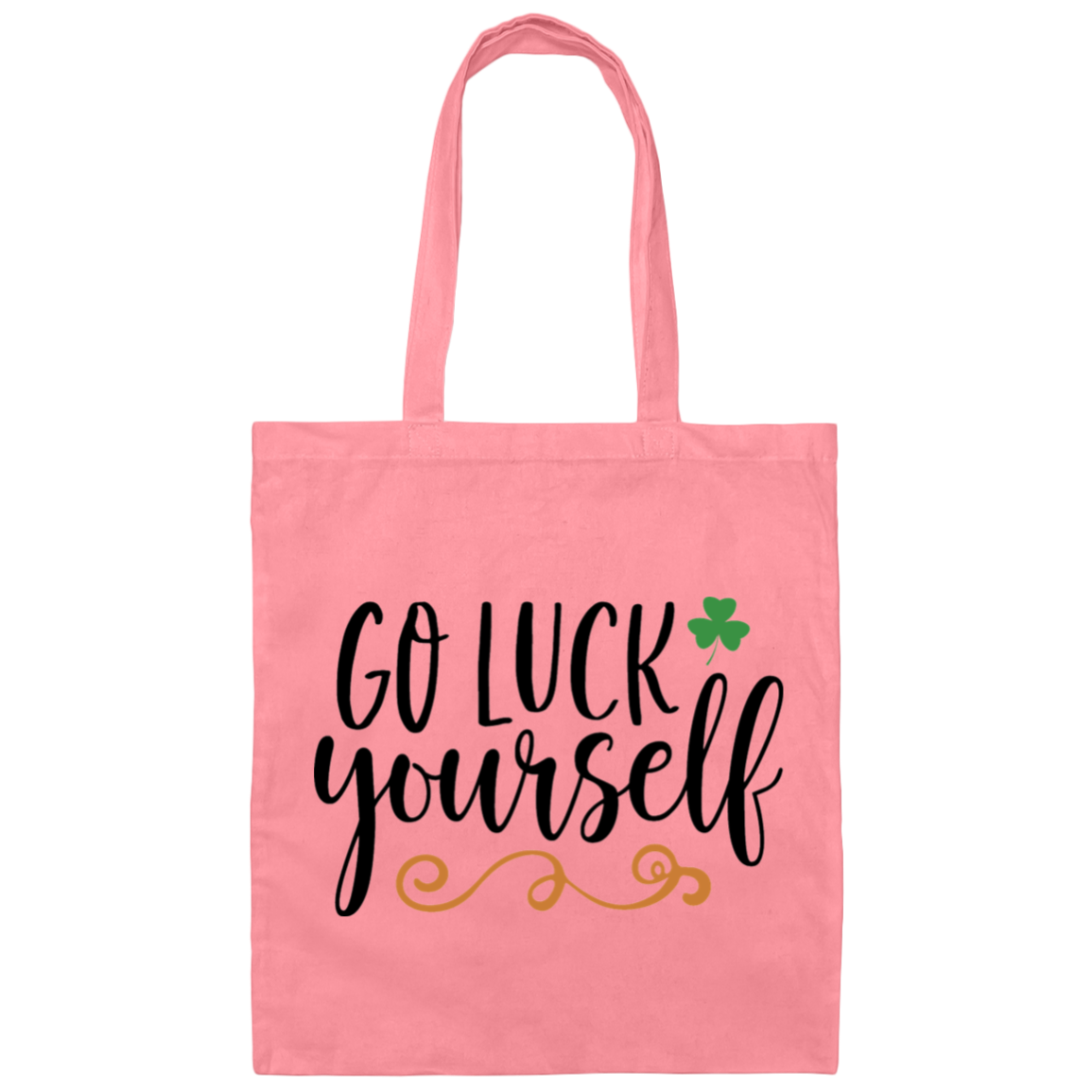 Luck Canvas Tote Bag