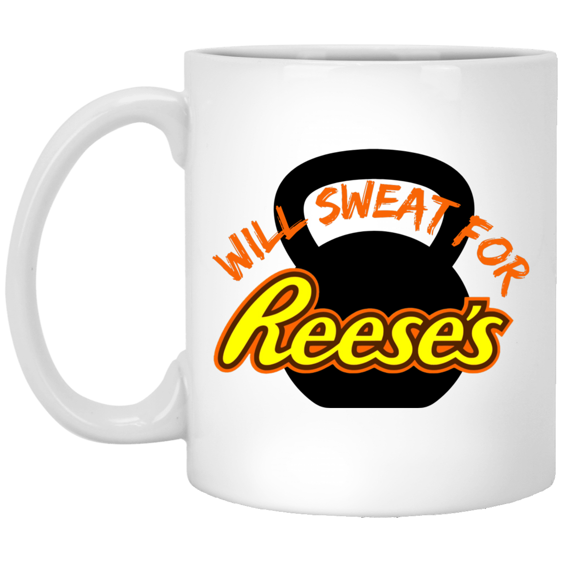 Reeses 11 oz. White Mug