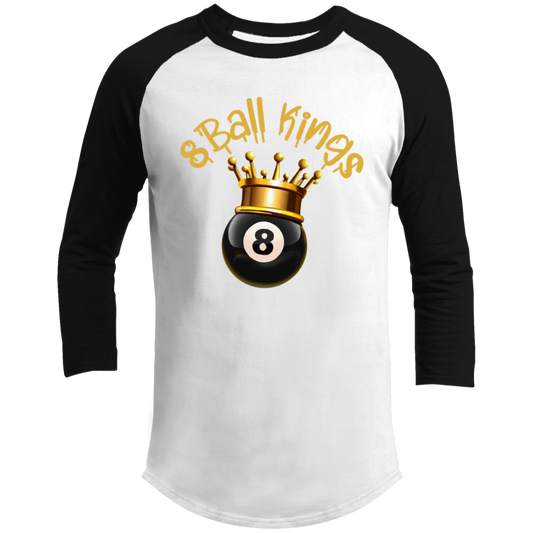 8Ball Gold 3/4 Raglan Sleeve Shirt