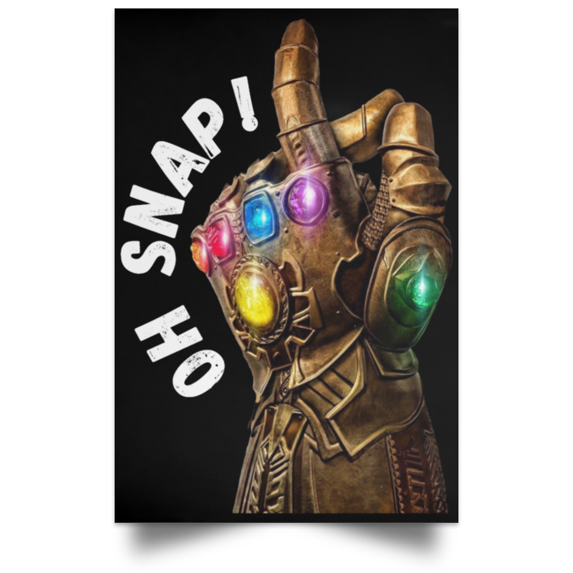Thanos Satin Portrait Poster
