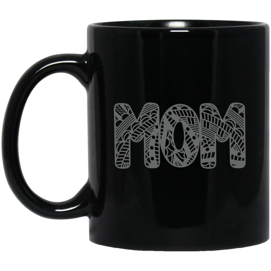 MoM 11 oz. Black Mug