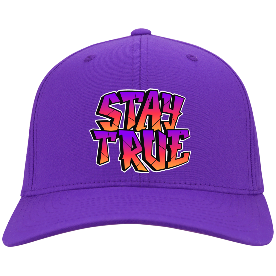 Stay True Embroidered Twill Cap