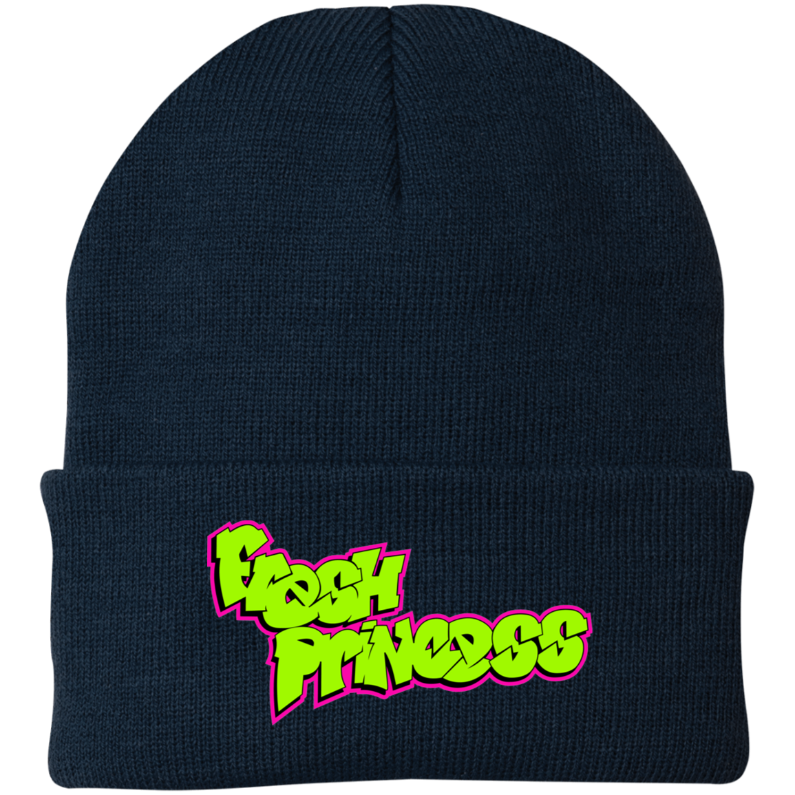Princess Embroidered Knit Cap
