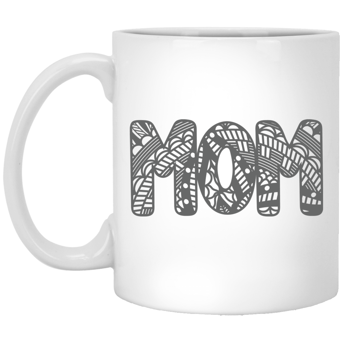 MoM 11 oz. White Mug