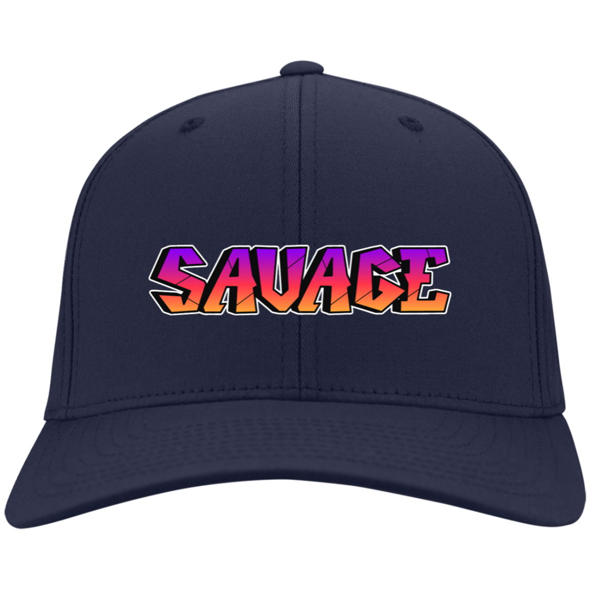 Savage Embroidered Twill Cap