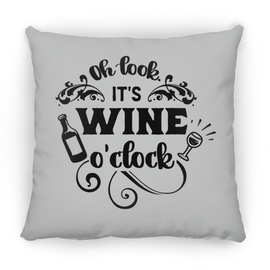 Wine Medium Square Pillow