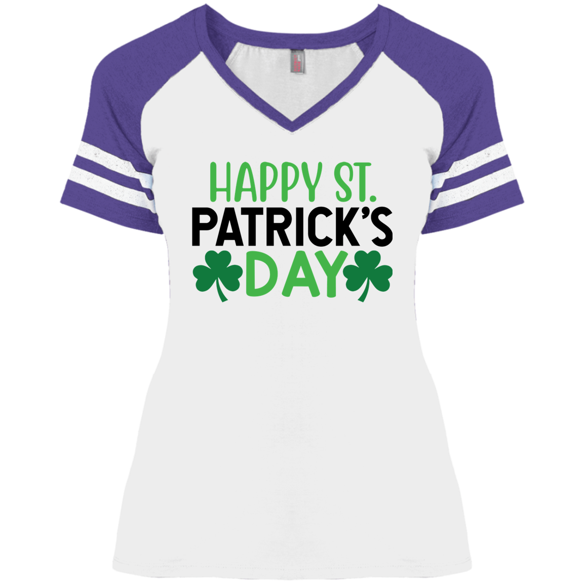 St Pats Ladies' Game V-Neck T-Shirt