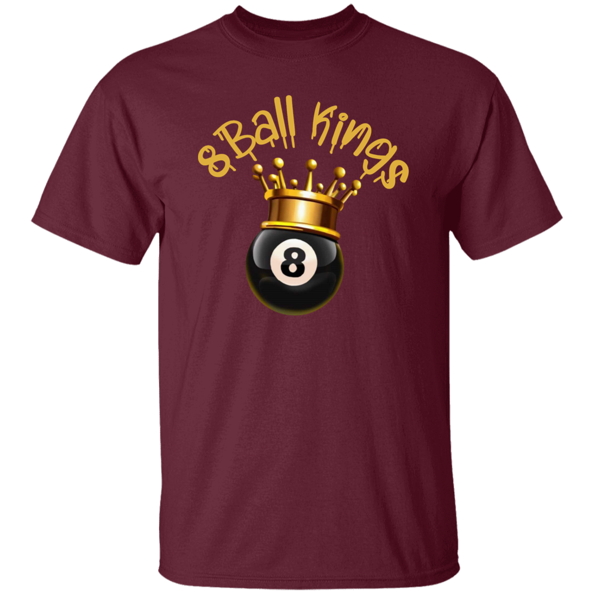 8Ball Gold 5.3 oz. T-Shirt