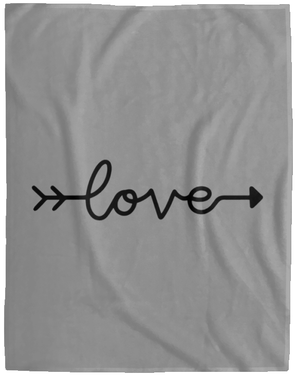 Love Cozy Plush Fleece Blanket - 60x80