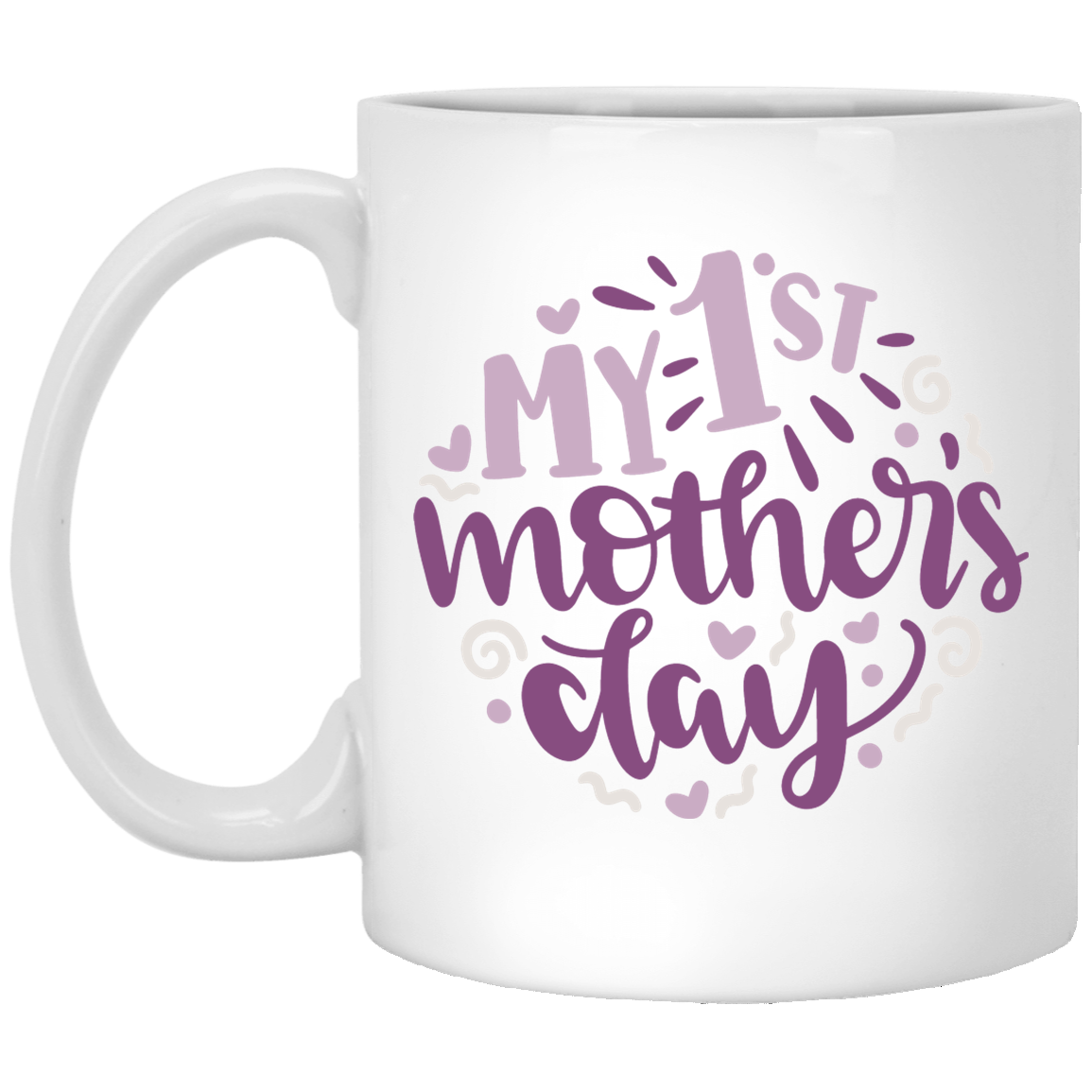 1st Mothers 11 oz. White Mug