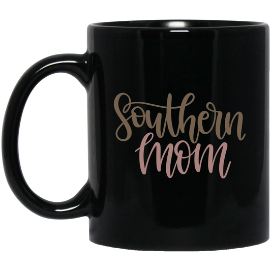 Southern 11 oz. Black Mug