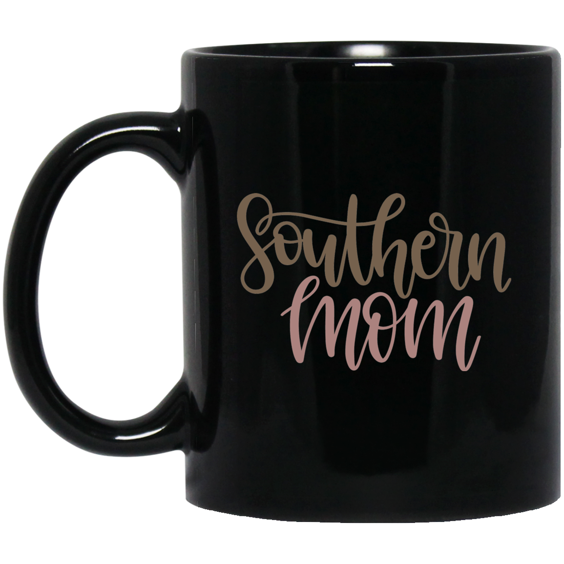 Southern 11 oz. Black Mug