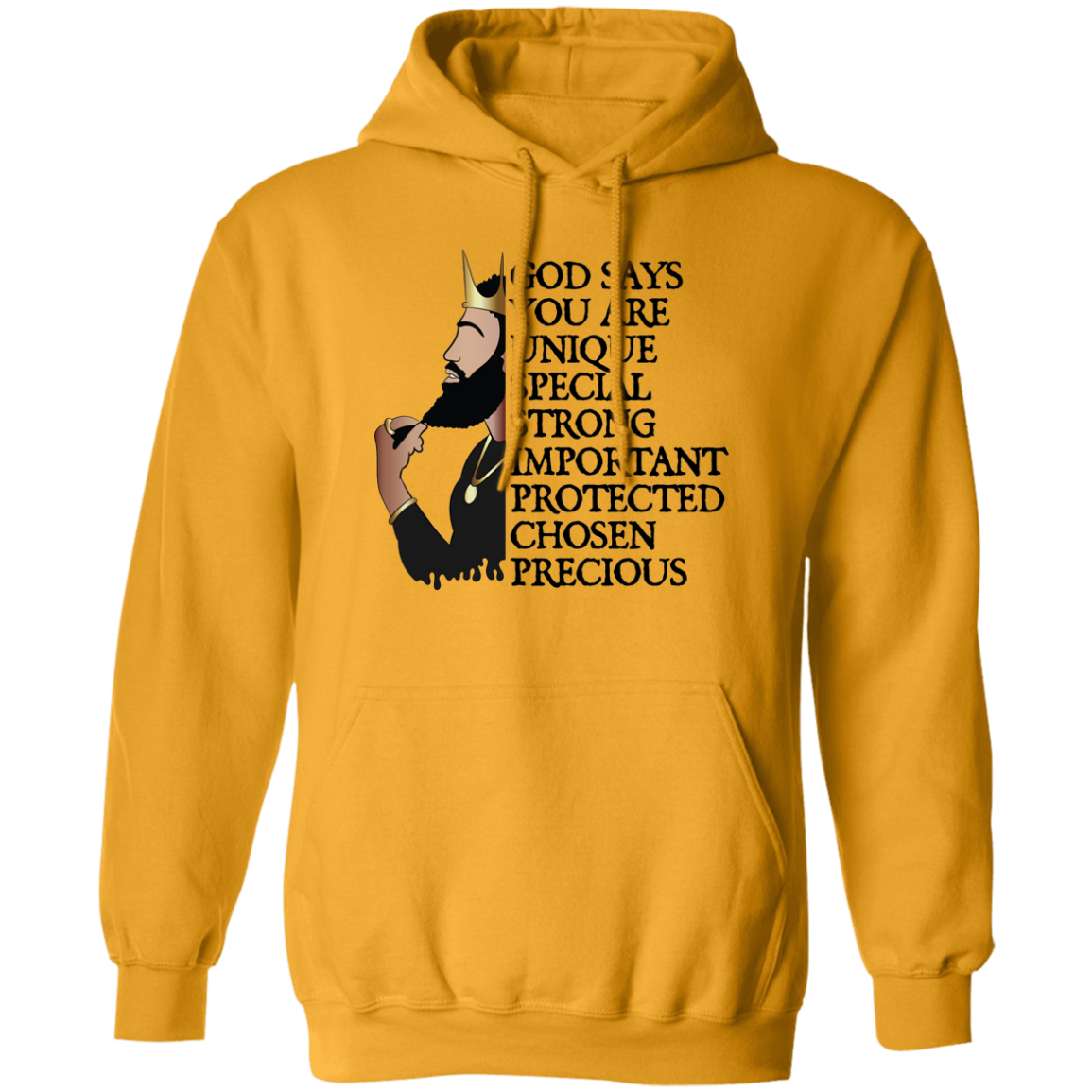 God Says Pullover Hoodie