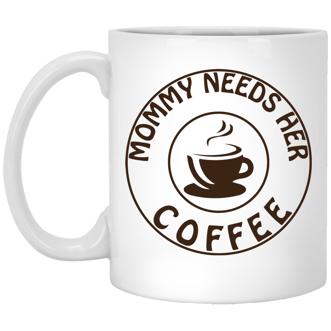 Coffee 11 oz. White Mug