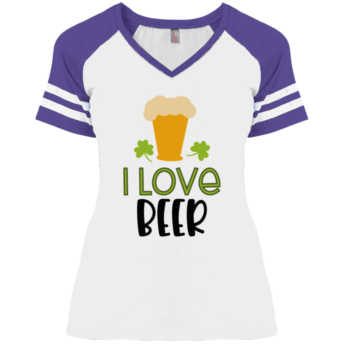Beer Ladies' Game V-Neck T-Shirt