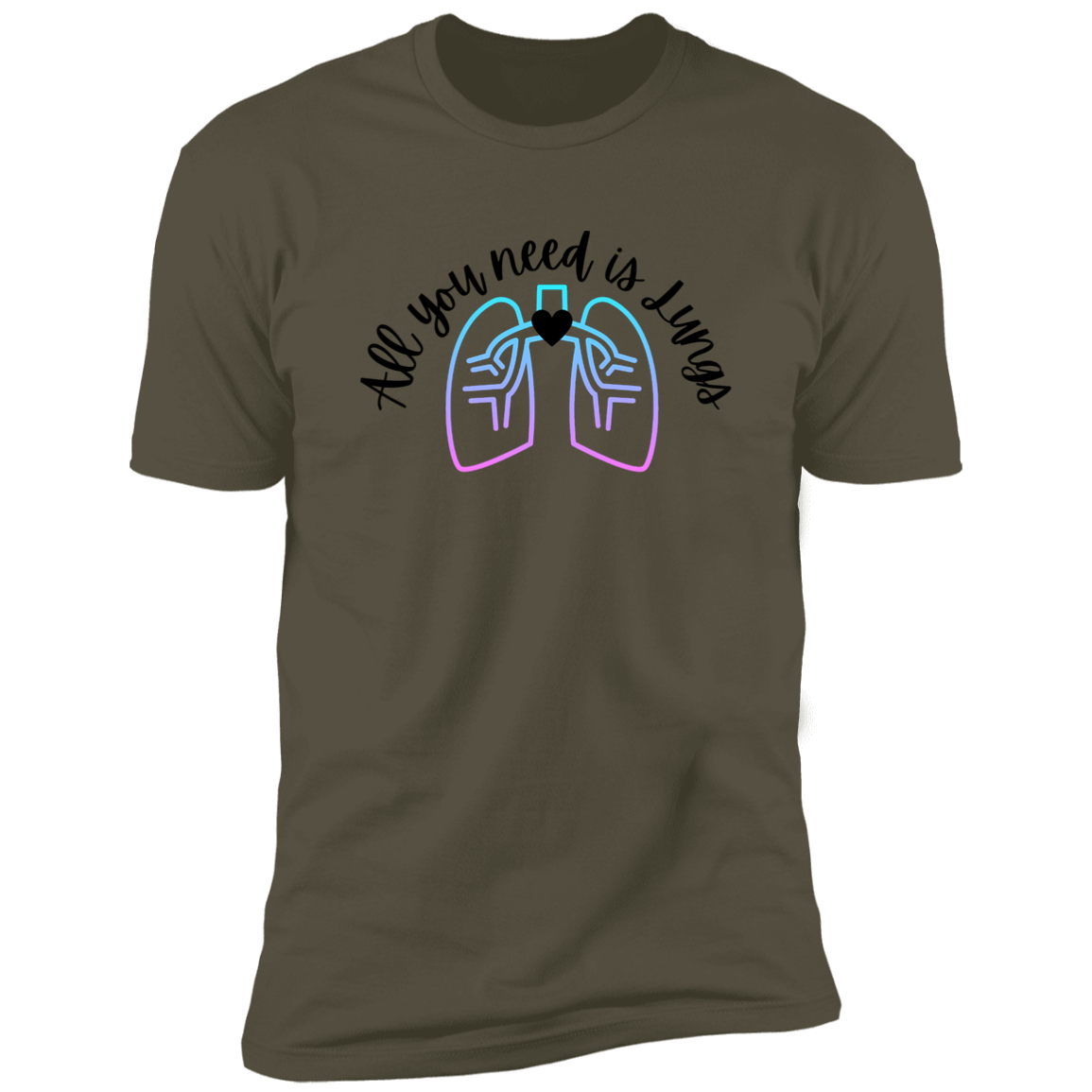 All You Need is Lungs - Tee