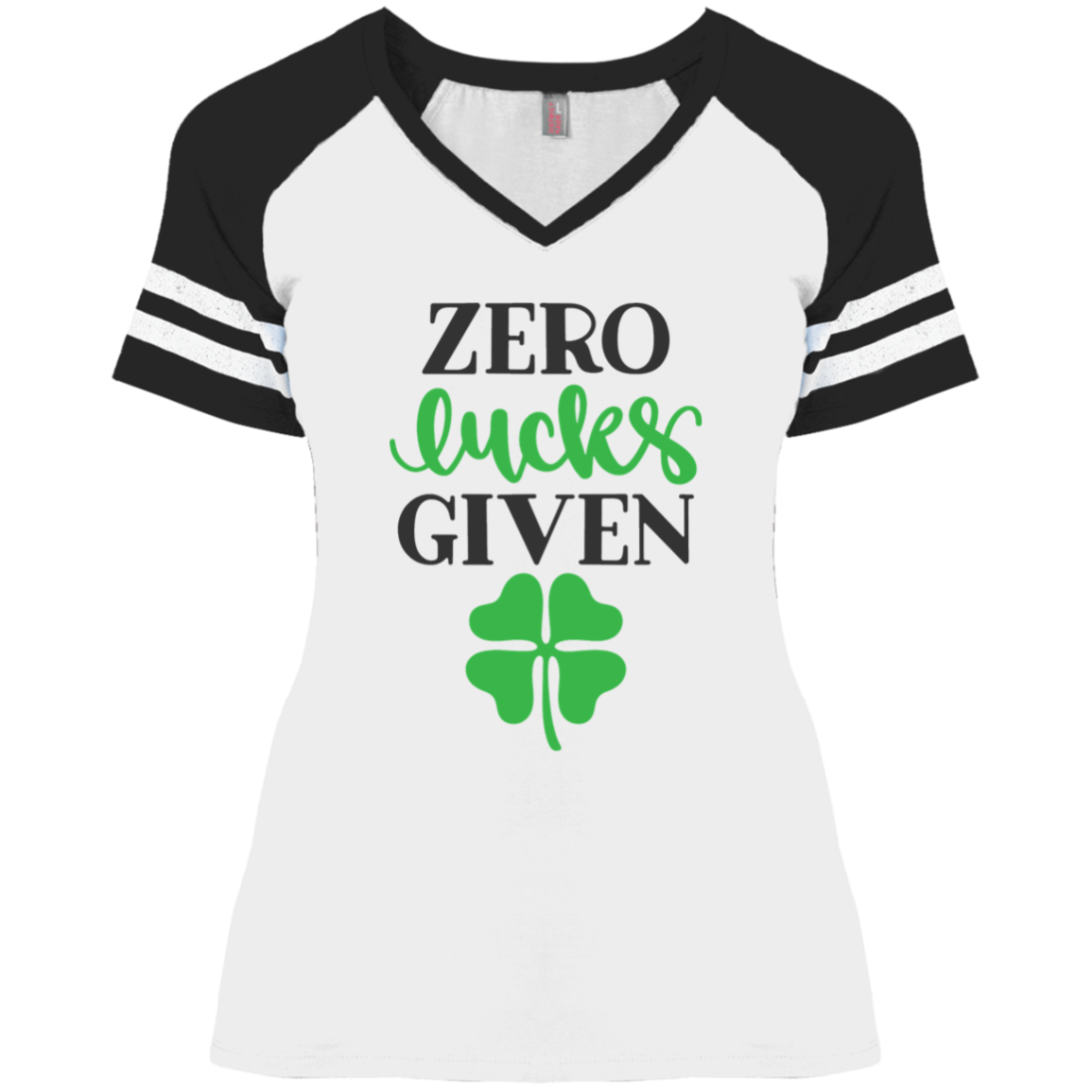 Lucks Ladies' Game V-Neck T-Shirt