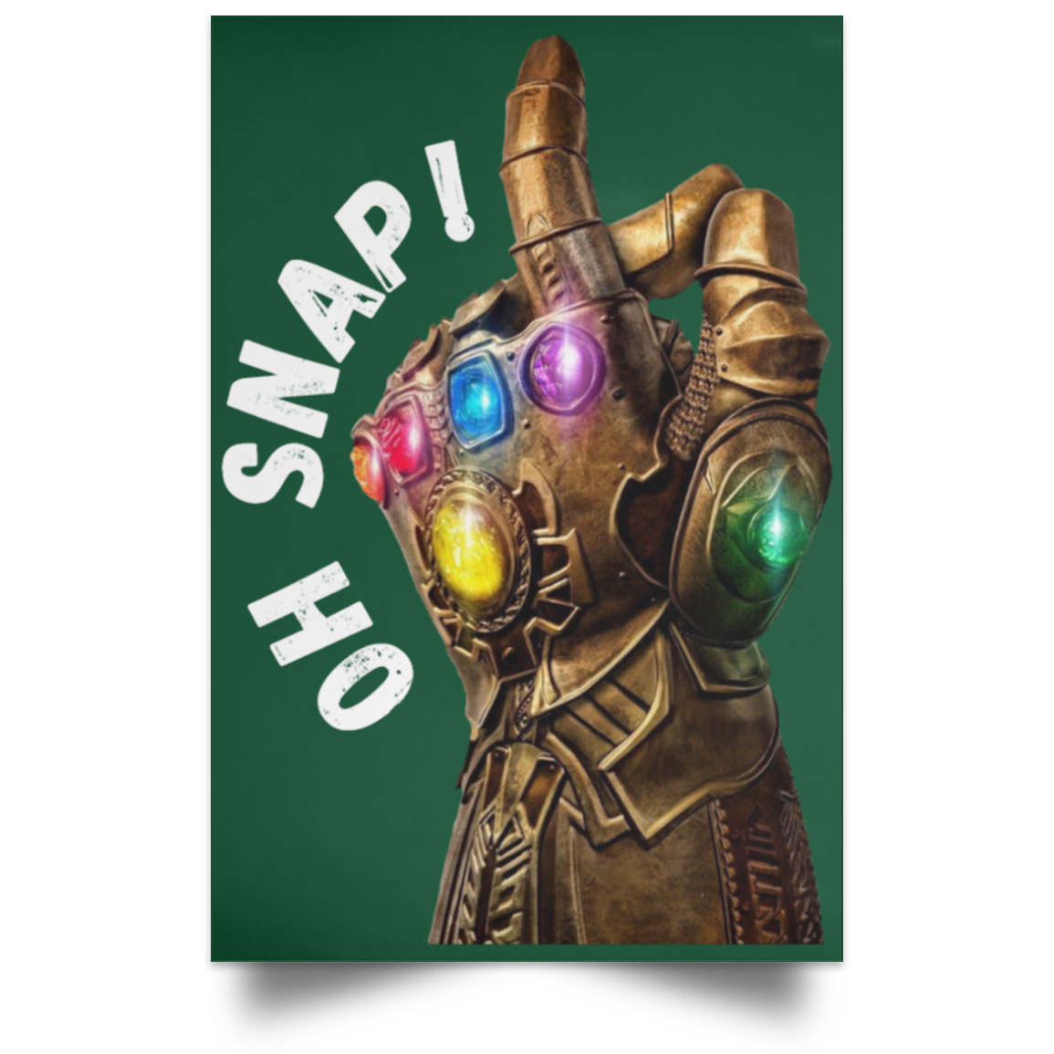 Thanos Satin Portrait Poster