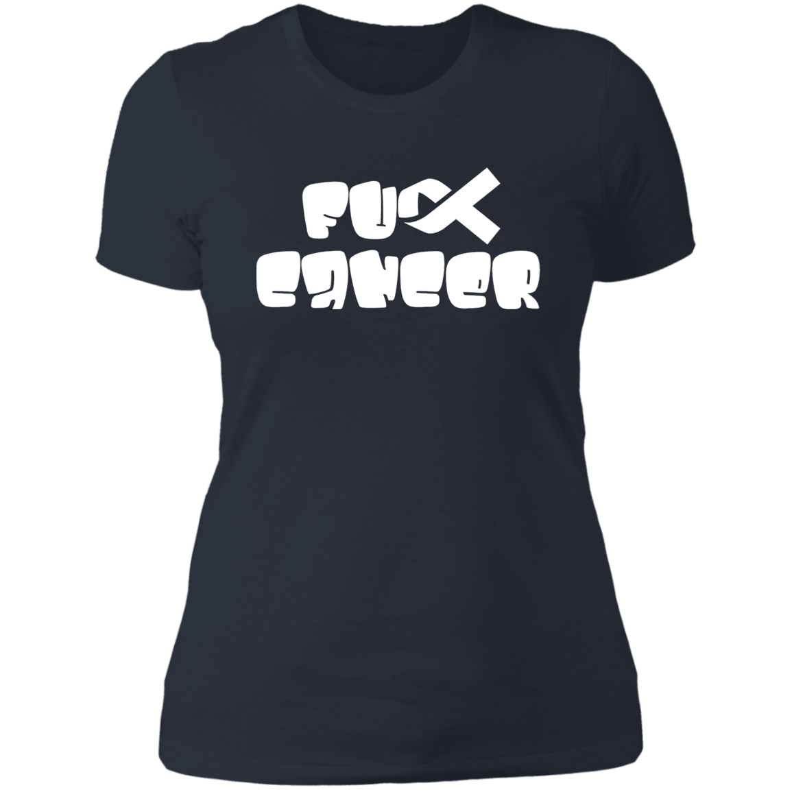 FCancer Ladies' Boyfriend T-Shirt