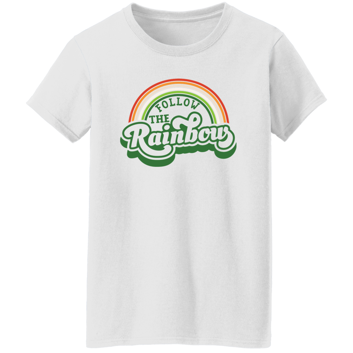 Rainbow Ladies' 5.3 oz. T-Shirt