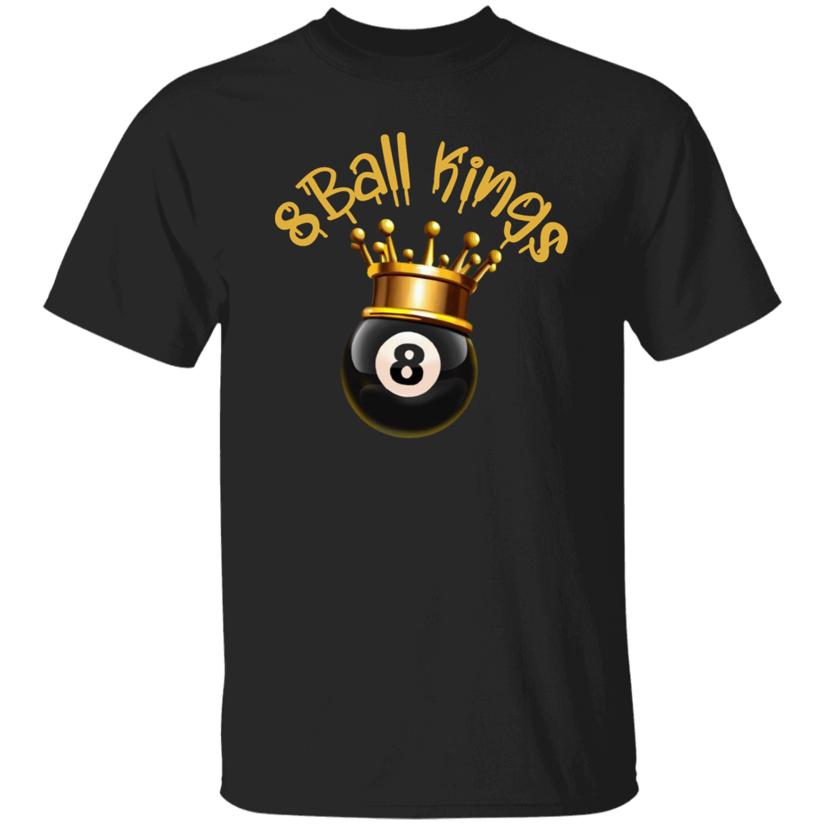 8Ball Gold 5.3 oz. T-Shirt