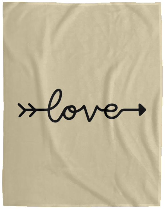 Love Cozy Plush Fleece Blanket - 60x80